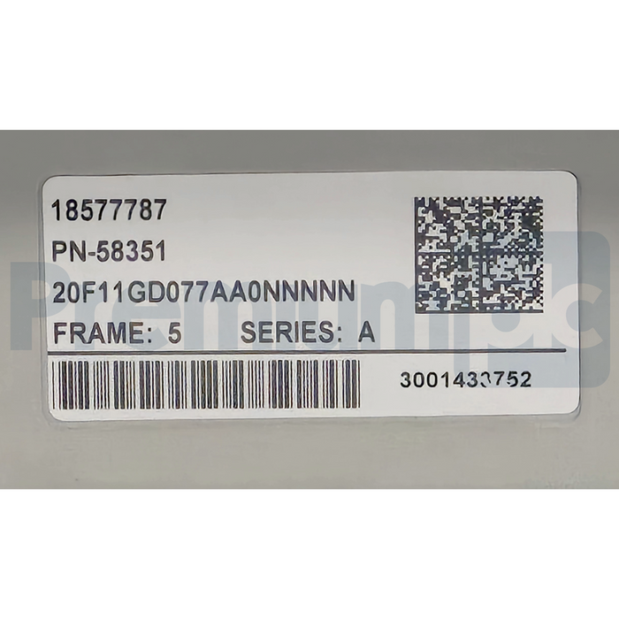 Allen Bradley 20F11GD077AA0NNNNN /A PowerFlex 753 AC Drive 480V 60HP NSMP (read)