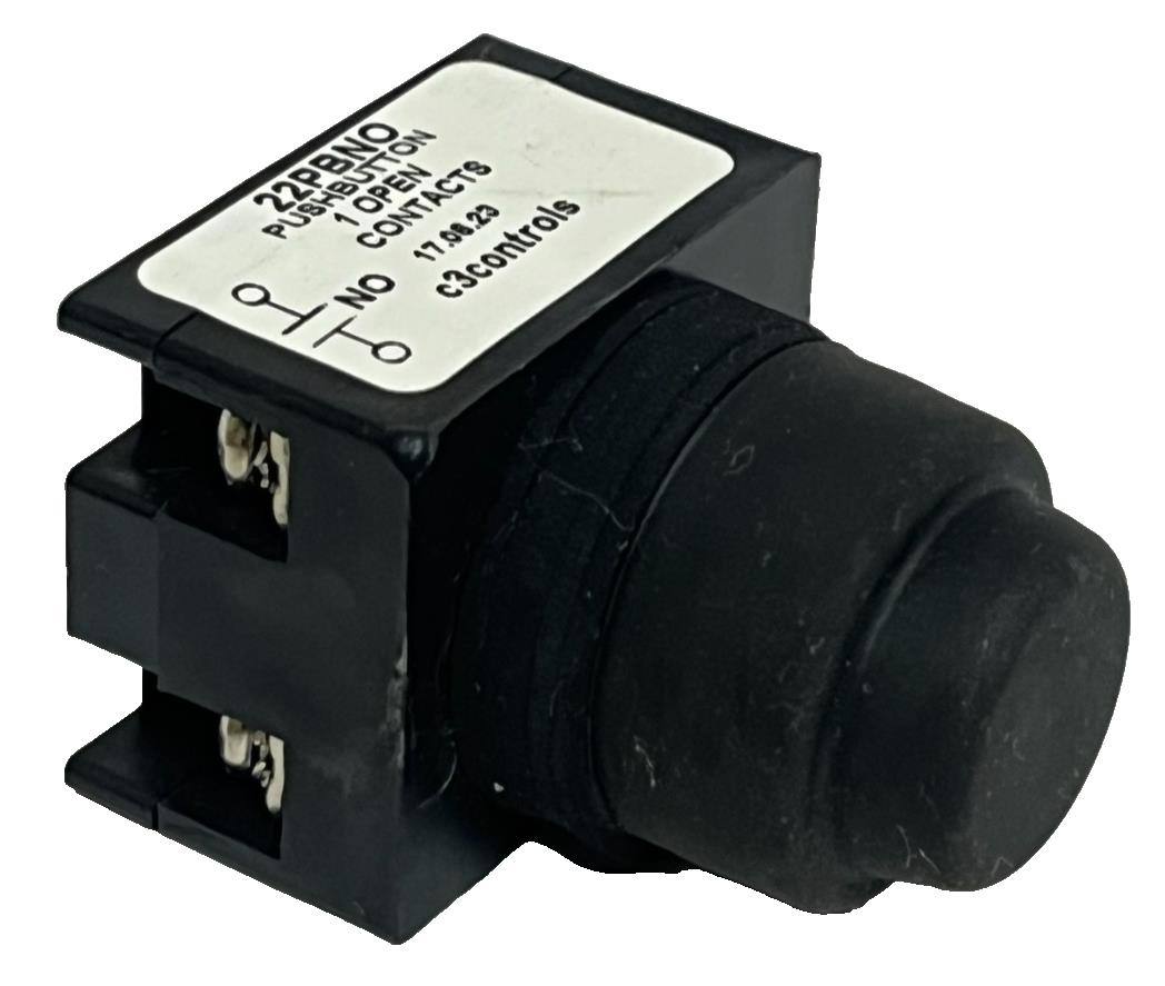 c3controls 22PBNO 22mm NEMA Pushbutton Non-Illuminated 1 N.O. Normally Open NSNP