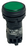 IDEC HW1P-1FQD-G-24V Pilot Light 22mm Green LED Indicator Flush Round 24V AC/DC