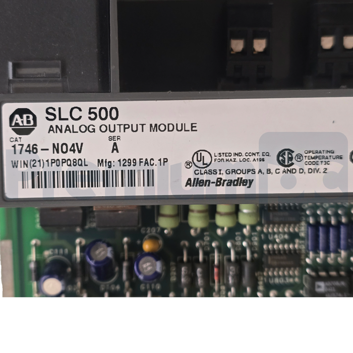 Allen Bradley 1746-NO4V /A SLC 500 Anlg Output Module 4Ch 1746NO4V 1746N04V NSNP