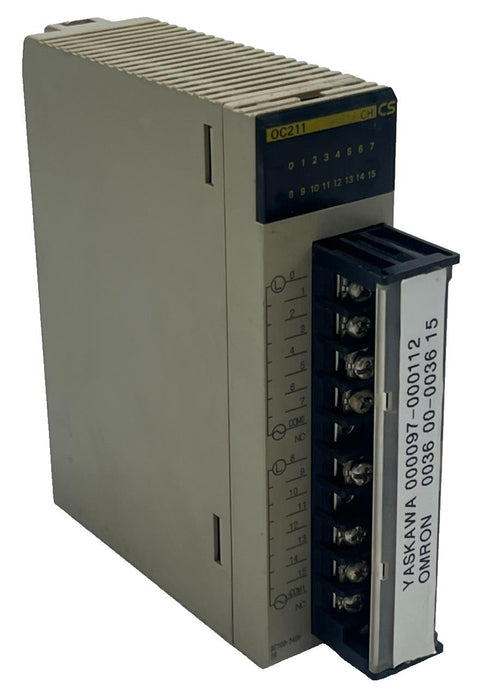 Omron CS1W-OC211 Sysmac CS1 Series Relay Output Unit - 16 Point - 250VAC/24VDC
