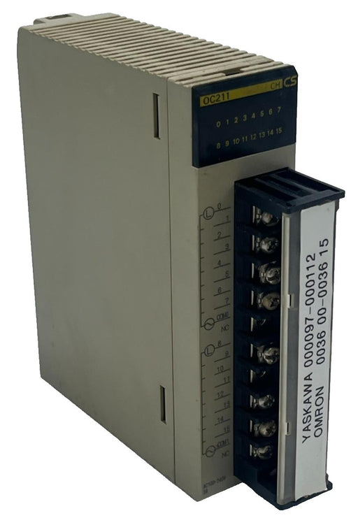Omron CS1W-OC211 Sysmac CS1 Series Relay Output Unit - 16 Point - 250VAC/24VDC
