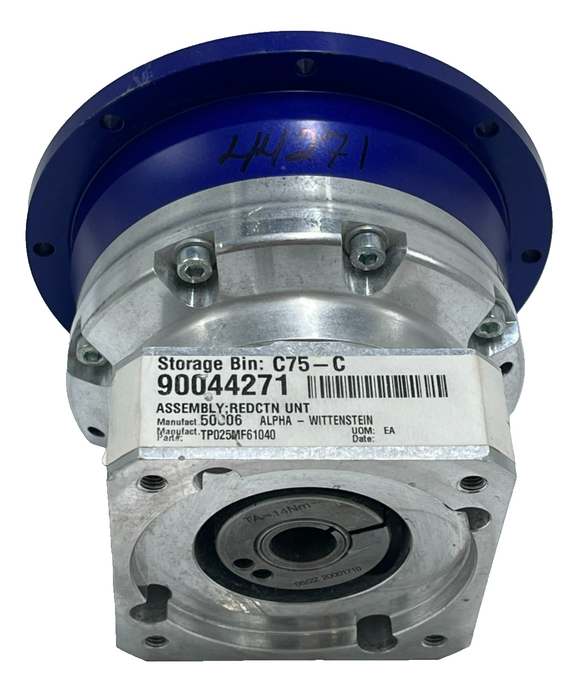 Wittenstein alpha TP-025-MF-61-040 Planetary Gearbox 61:1 Ratio TYPE: TZ902836