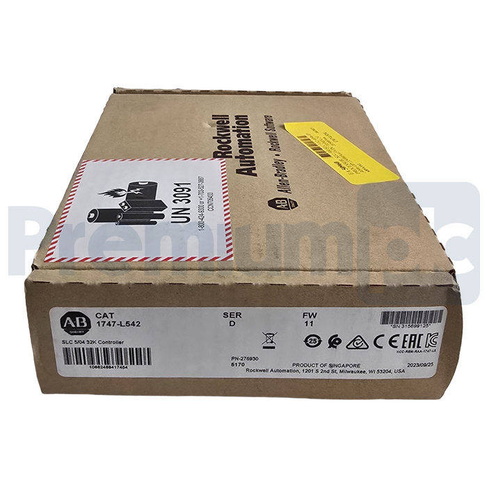 Allen Bradley 1747-L542 /D SLC 500 5/04 Controller 32K Memory 1747L542 NSMP 2023
