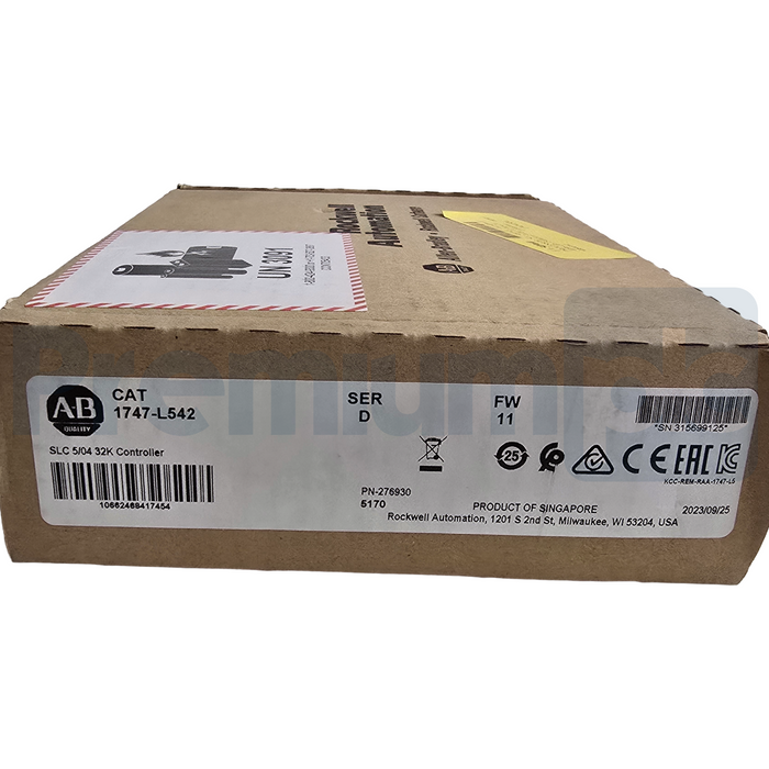 Allen Bradley 1747-L542 /D SLC 500 5/04 Controller 32K Memory 1747L542 NSMP 2023
