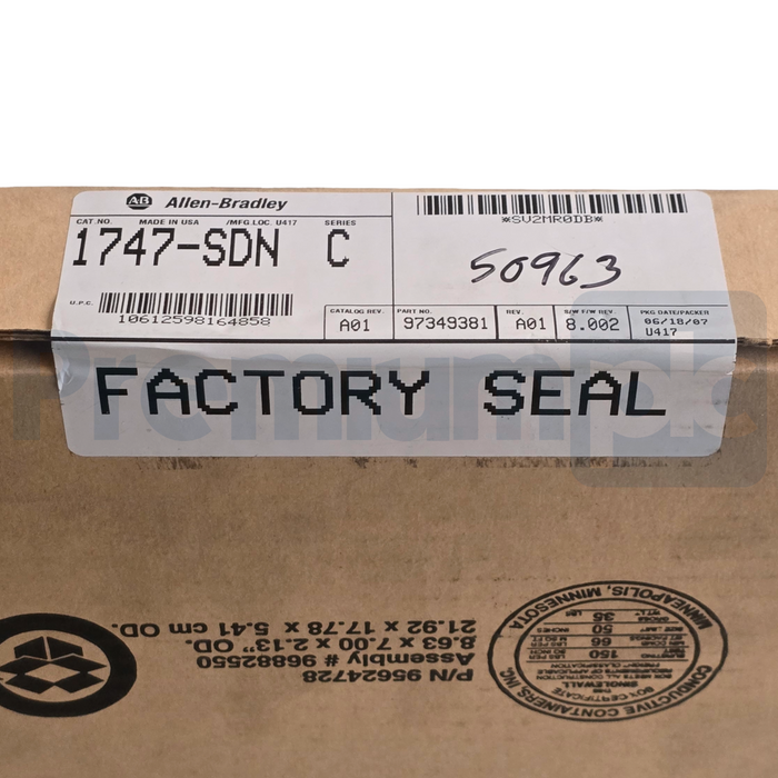 Allen Bradley 1747-SDN /C SLC 500 DeviceNet Scanner Module 1747SDN REV. A01 NSFS