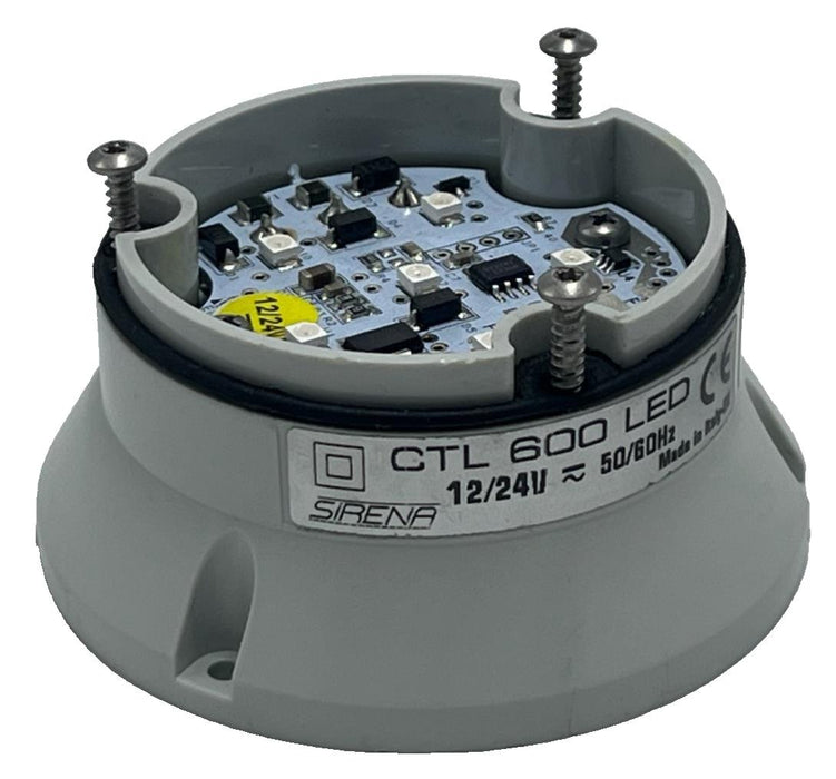 Sirena CTL 600 LED Light Base 12/24V AC/DC - No Lens - Industrial Beacon Base