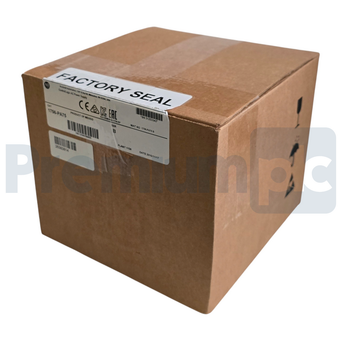 Allen Bradley 1756-PA75 /B ControlLogix AC Chassis Power Supply 85-265V 75W NSMP