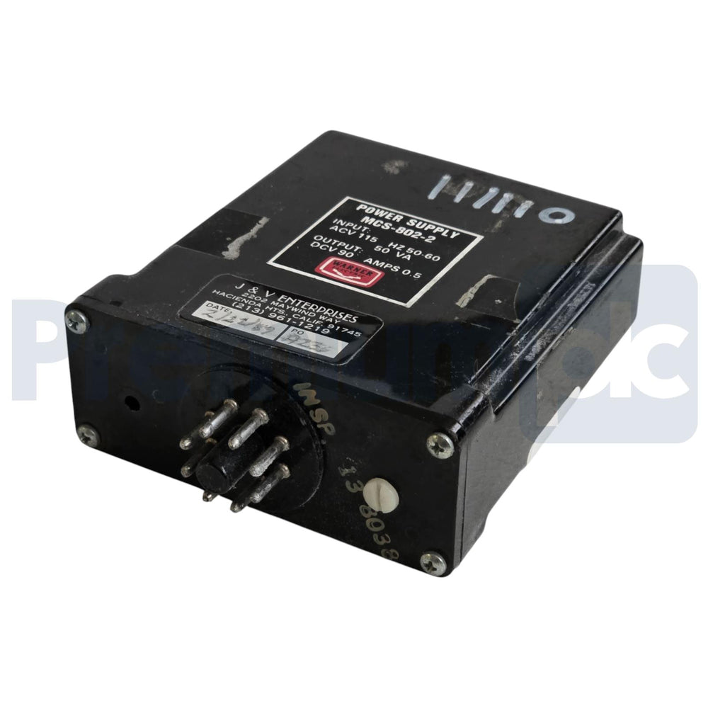 Warner Electric MCS-802-2 | 6002-448-001 Brake Power Supply In-120VAC Out-90VDC