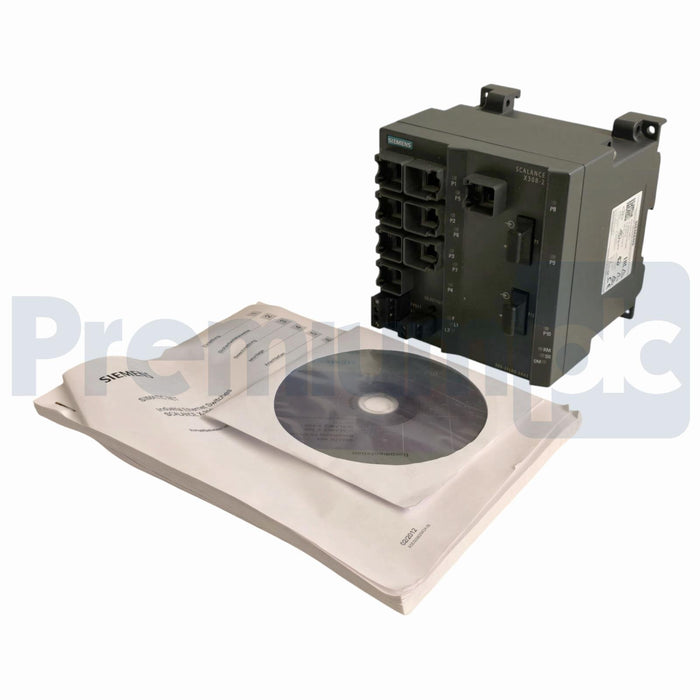 Siemens 6GK5308-2FL00-2AA3 SCALANCE X308-2 Managed IE Switch 10-Port 1GB MM NUPI