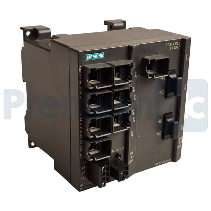Siemens 6GK5308-2FL00-2AA3 SCALANCE X308-2 Managed IE Switch 10-Port 1GB MM NUPI
