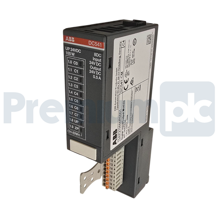 ABB DC541-CM | 1SAP270000R0001 AC500 Digital I/O Module 8 DI/DO 24VDC NSMP
