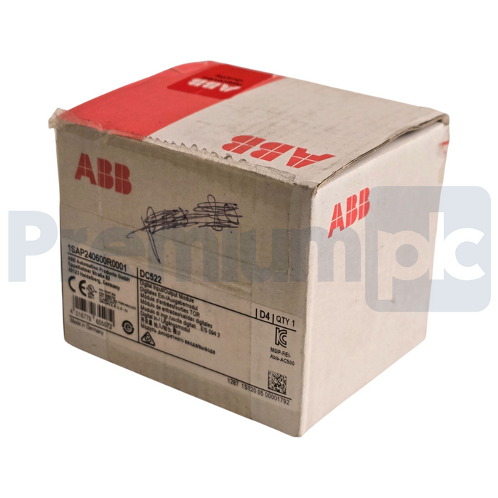 ABB 1SAP240600R0001 | DC522 S500 Digital Input/Output Module 16 DI/DO 24VDC NSMP