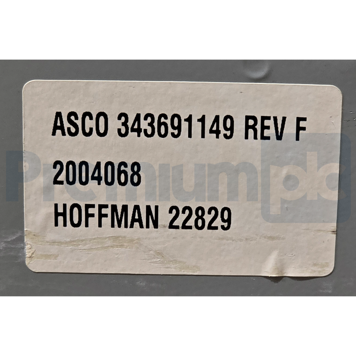 ASCO Series 300 Automatic Transfer Switch (ATS) 400A 480V E00300030400N10C NEW