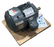 Emerson 5HP AC Motor 3515 RPM 230/460V Frame 184T Type TCE TEFC C5P1B 5839