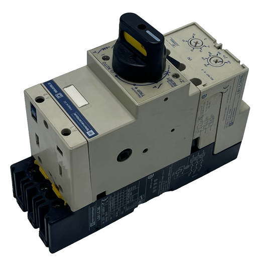 Telemecanique LD4-LC130BD Motor Starter | LB1-LC03M22 Overload | 32A 24VDC Coil