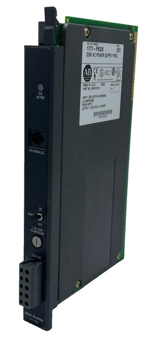 Allen-Bradley 1771-P6S/B Rev E01 Power Supply Module 220VAC PLC-5 96219276 B01