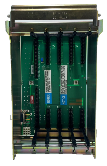 Allen-Bradley 1771-A1B/B Rev M01 4-Slot PLC-5 I/O Chassis Assembly 96815210 A01