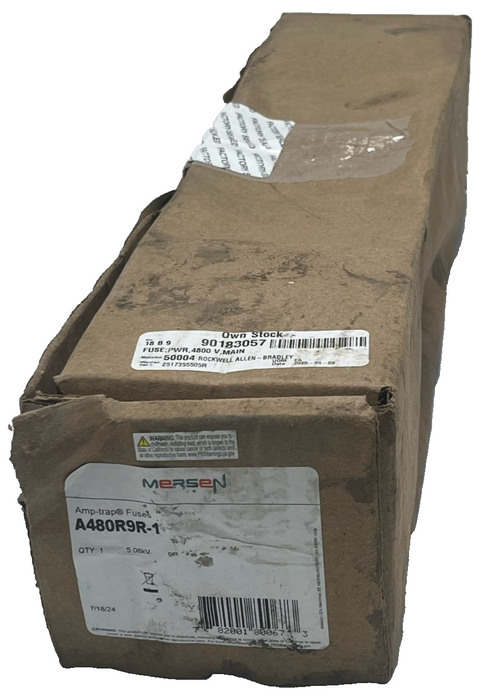Allen Bradley 25173-555-05-R Fuse 4800V 9R Ser 1 C/O Gould 12 4.8kV A480R9R-1