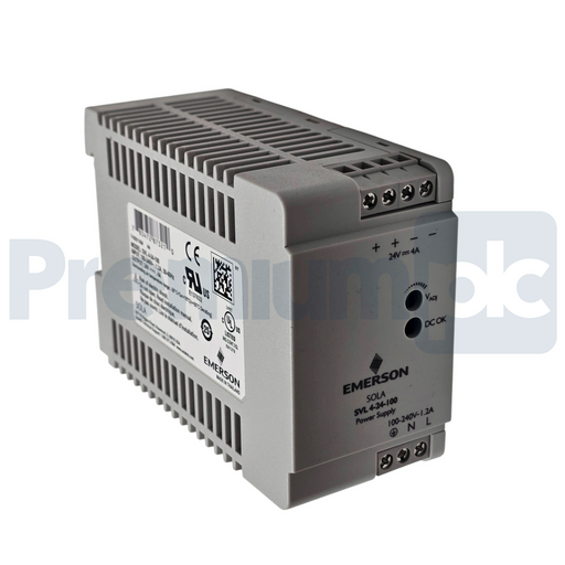 Emerson SolaHD SVL 4-24-100 Power Supply In: 100-240V Out: 24VDC 100W SVL424100