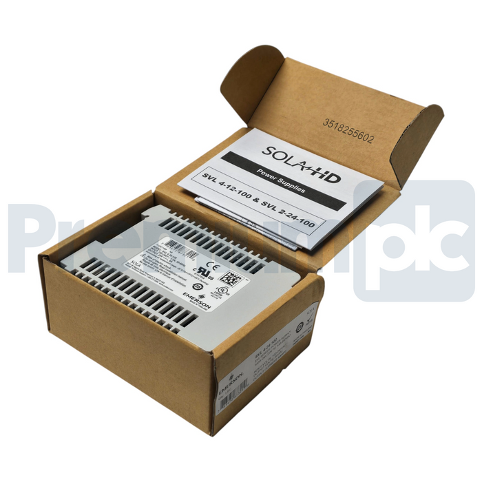 Emerson SolaHD SVL 4-24-100 Power Supply In: 100-240V Out: 24VDC 100W SVL424100