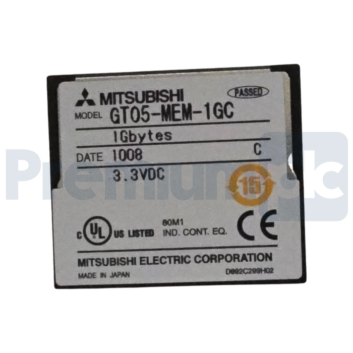 Mitsubishi GOT1000 GT1665M-VTBD 8.4" Graphic Terminal Touch Screen 24VDC NUPI