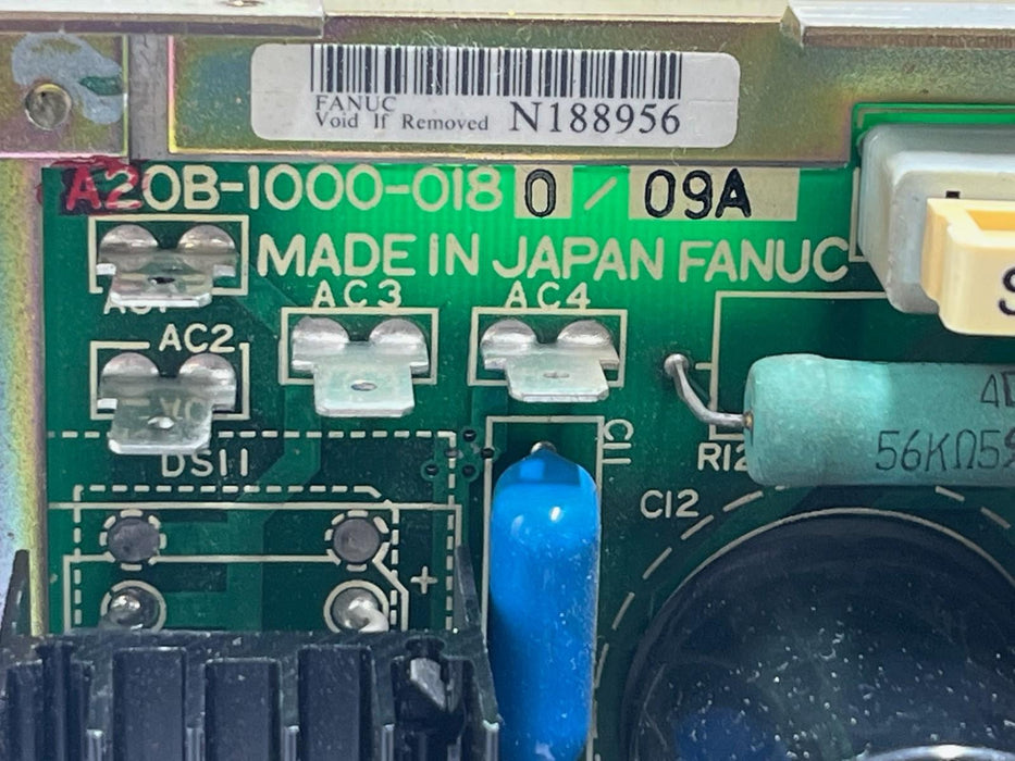 Fanuc A20B-1000-0180/09A Power Supply PC Board A20B10000180
