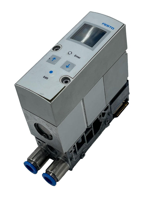 Festo VPPM-8TA-L-1-F-0L6H-S1C1 Proportional Valve w/ EMG Module & AP-P1 Base