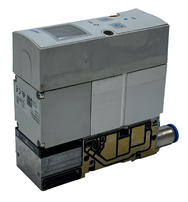 Festo VPPM-8TA-L-1-F-0L6H-S1C1 Proportional Valve w/ EMG Module & AP-P1 Base