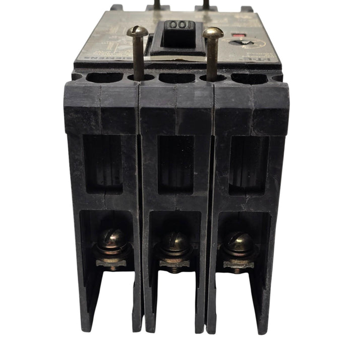 Siemens I-T-E ED63A100 Sentron Circuit Breaker | 100A 600V 3P | ED6-ETI w/Trip