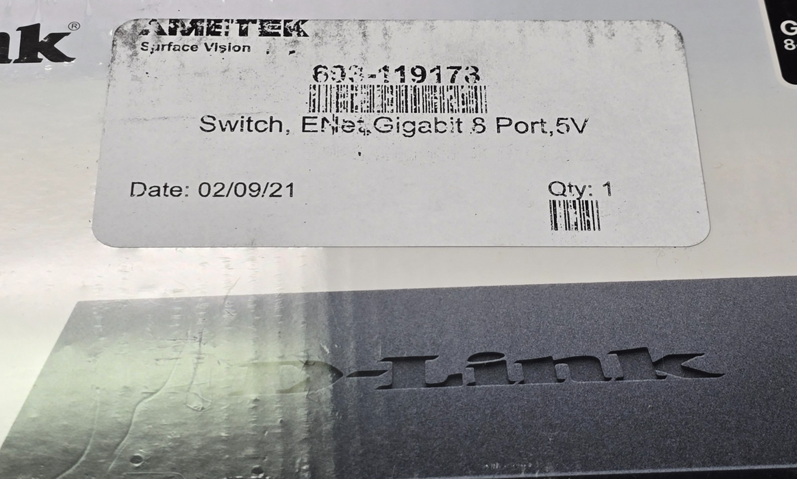 AMETEK Surface Vision 580-118068 Kit TrendNet TEG-S 8-Port Gigabit ENet Switch
