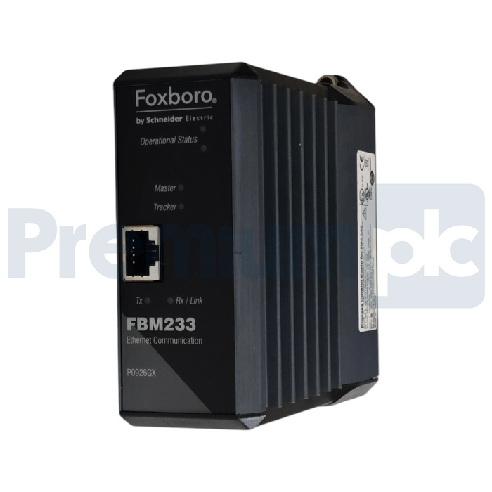 Schneider Foxboro FBM233 P0926GX Invensys I/A Ethernet Communication Module NEW