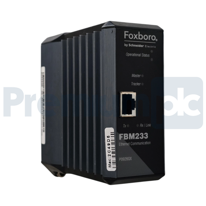 Schneider Foxboro FBM233 P0926GX Invensys I/A Ethernet Communication Module NEW
