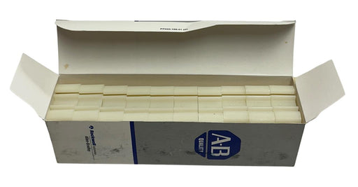 10 ALLEN BRADLEY 1492-CE9 /B BULLETIN 1492 TERMINAL BLOCKS 10A 600V WHITE NSMP