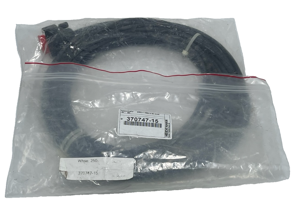 Heidenhain 370747-15 Adapter Cable | 15-Pin D-Sub (Female) | Genuine Part