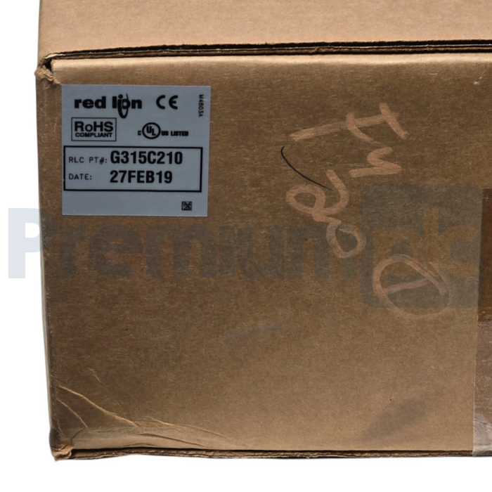 Red Lion G315C210 G3 Series 15" Color TFT HMI Operator Interface 24VDC NSFS