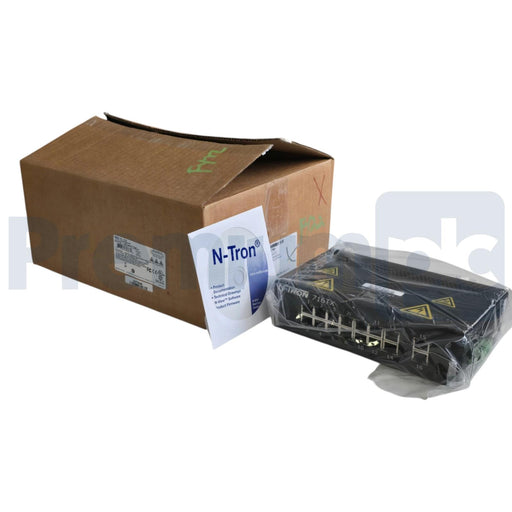 Red Lion N-Tron 716TX Managed Industrial Ethernet Switch 16-Port 10/100BaseTX
