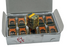 Box of 10 IDEC RY4S-UL DC24V Power Relays 4PDT 5A 24VDC, LED, CHECK BUTTON, NSMP