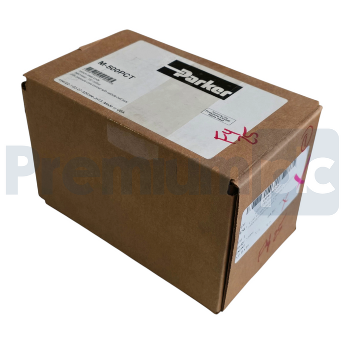 Parker M-500PCT 3-Valve Manifold 10000PSI NSMP Carbide Ball Hard Seat NSMP