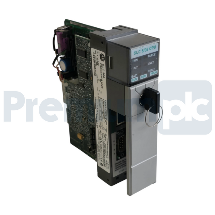 Allen Bradley 1747-L552 /C SLC 500 SLC 5/05 Processor 32K Ethernet/IP RS-232 CPU