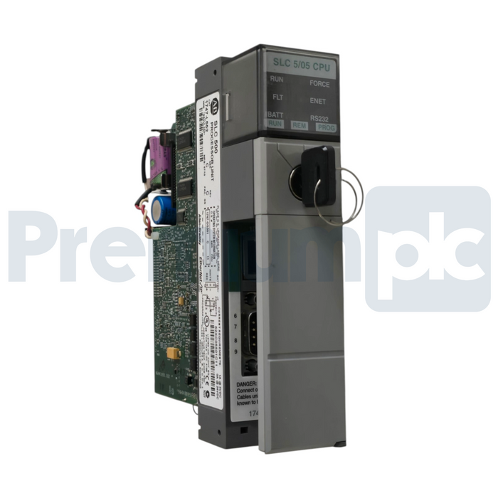 Allen Bradley 1747-L552 /C SLC 500 SLC 5/05 Processor 32K Ethernet/IP RS-232 CPU