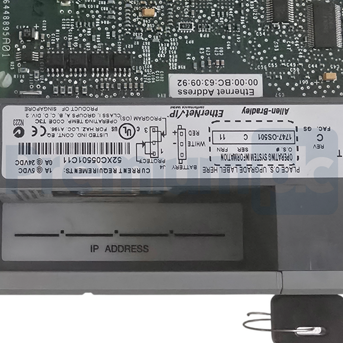 Allen Bradley 1747-L552 /C SLC 500 SLC 5/05 Processor 32K Ethernet/IP RS-232 CPU