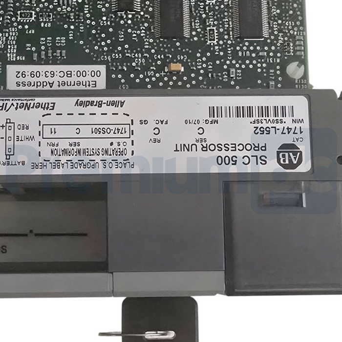 Allen Bradley 1747-L552 /C SLC 500 SLC 5/05 Processor 32K Ethernet/IP RS-232 CPU
