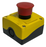 Baco 224-221 Emergency Stop Button 22mm Red Mushroom Head E-Stop Control Station
