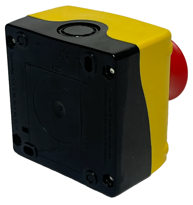 Baco 224-221 Emergency Stop Button 22mm Red Mushroom Head E-Stop Control Station