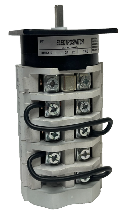 Electroswitch KW40-906A1-2 | KW40 Cam-Actuated Rotary Switch | 40A 600VAC