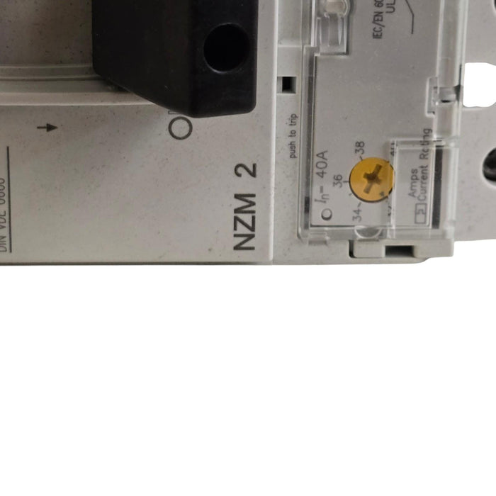 Eaton Moeller NZMH2-A40-BT-NA | 107800 MCCB Circuit Breaker 3P 40A 600V w/Trip