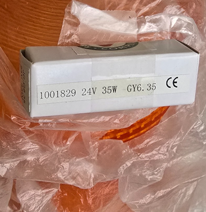 Auer Signal 838101405 MBM Flashing Beacon 120mm | 24V | Amber | 35W Bulb NSMP