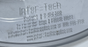 Inter-Tech 18-3/4" Vacuum Trim Receiver Lid Polycarbonate w/ (2) 2" SS 90° Elbow