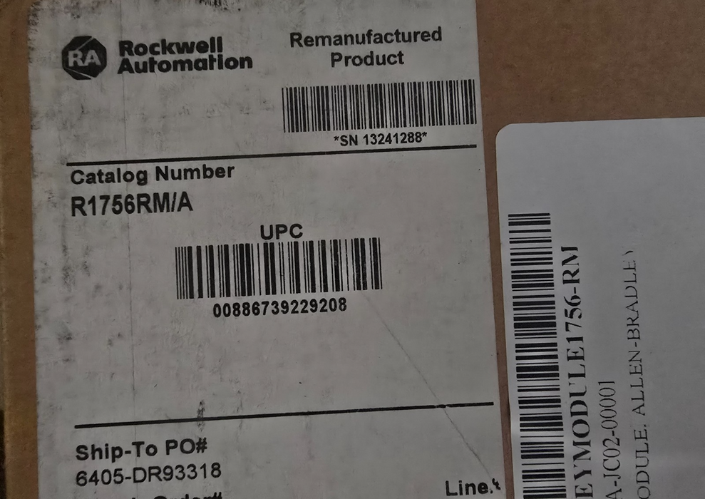 Allen-Bradley 1756-RM /A ControlLogix Redundancy Module F/W: 1.021 1756RM REMAN